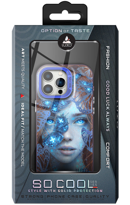 Case for Apple iPhone 17, LUXO So CooL, ArcadiA Butterfly Girl, Multicolor