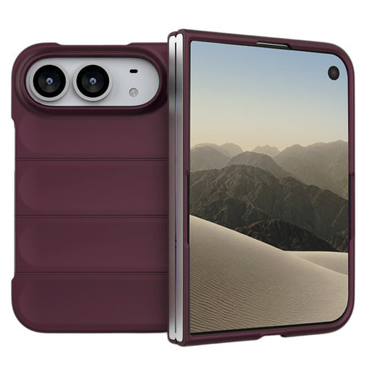 Case for Apple iPhone Duo, Techsuit, Magic Shield, Dark Burgundy