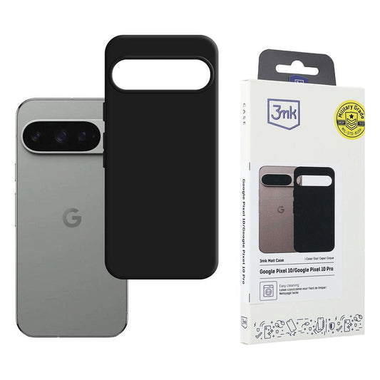 Case for Google Pixel 10 Pro / 10, 3MK, Matte Black