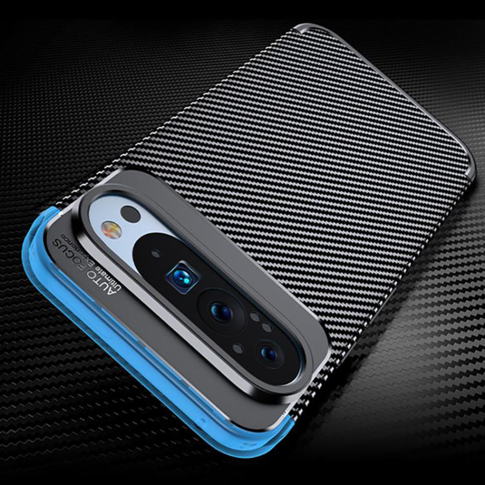 Case for Google Pixel 10 Pro / 10, Techsuit, CarbonFiber, Black