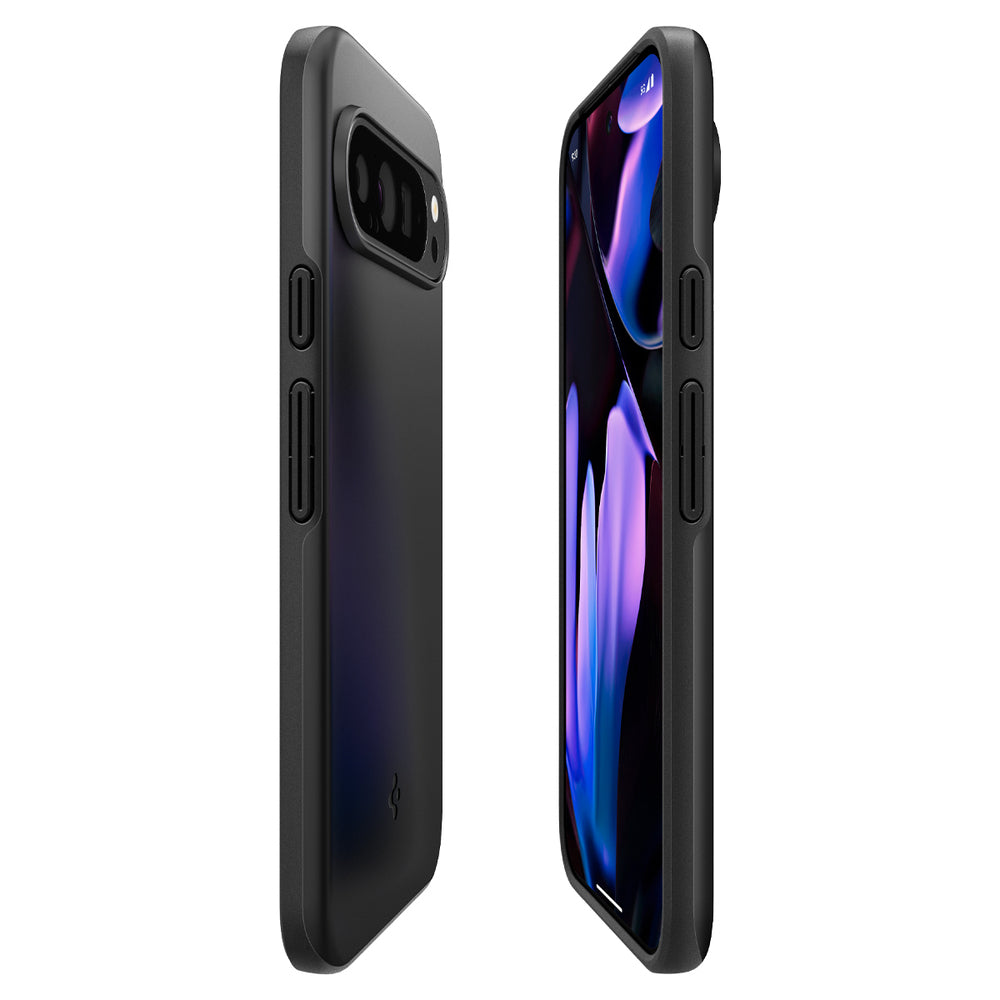 Case for Google Pixel 9 Pro XL, Spigen, Thin Fit, Black ACS07731