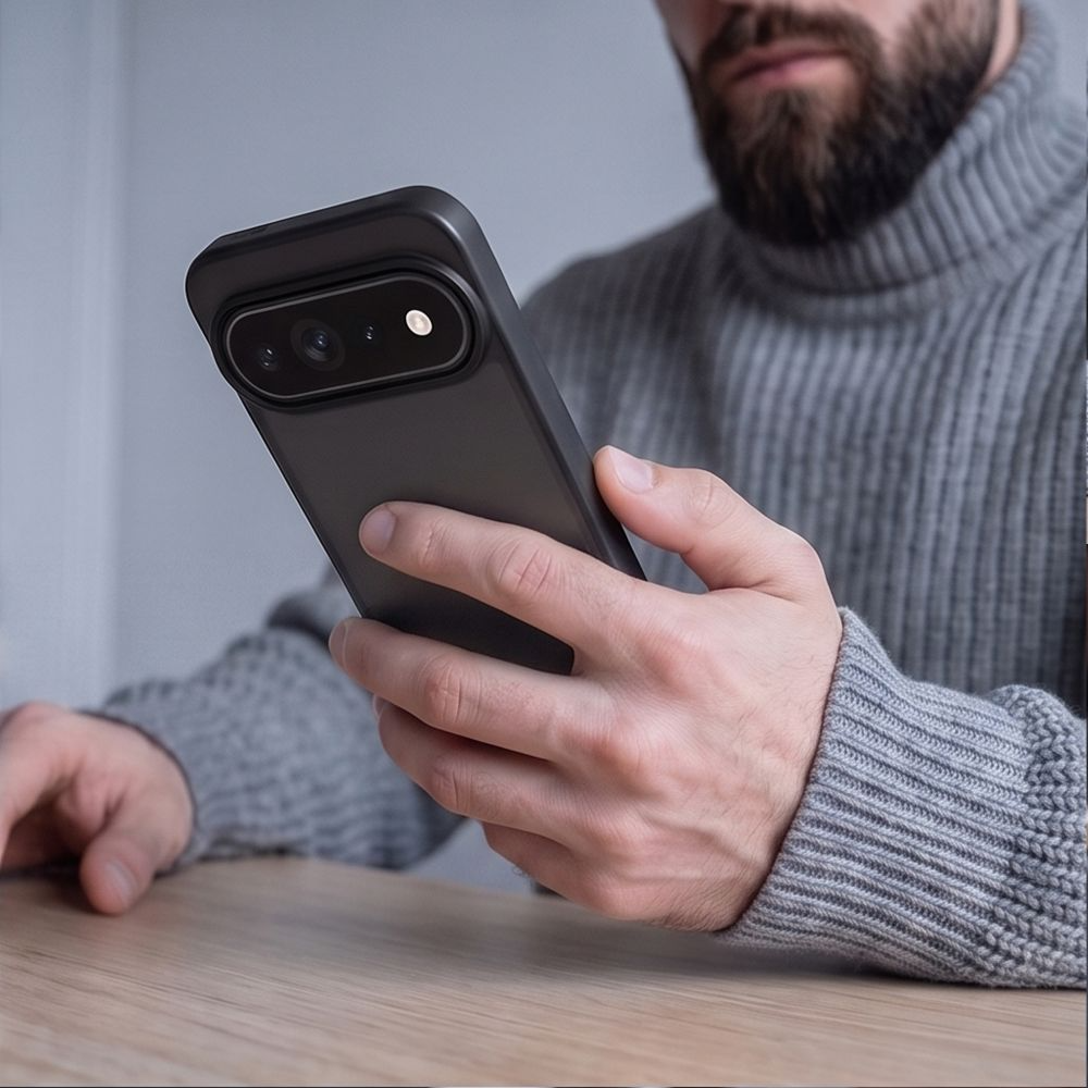Case for Google Pixel 11 Pro / 11 / 10 Pro / 10 / 9, Tech-Protect, Magmat, Matte Black