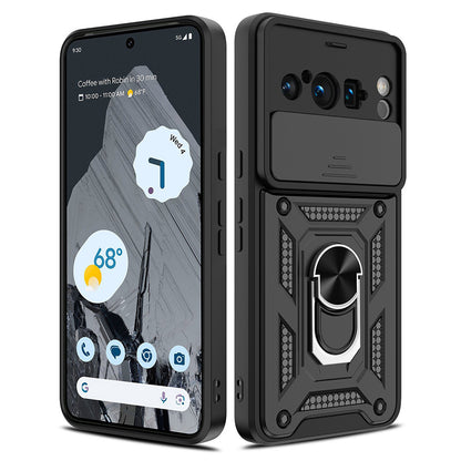 Case for Google Pixel 8 Pro, Techsuit, CamShield, Black