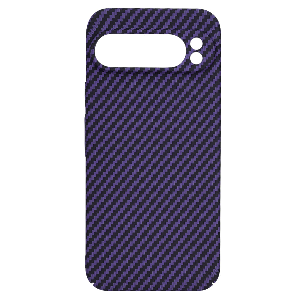 Case for Google Pixel 9 Pro, Techsuit, Carbonite FiberShell, Purple
