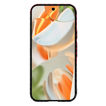 Case for Google Pixel 9 Pro, Techsuit, Carbonite FiberShell, Black Red