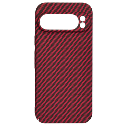 Case for Google Pixel 9 Pro XL, Techsuit, Carbonite FiberShell, Red