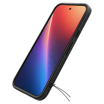 Case for Google Pixel 9a, Spigen, Liquid Air, Matte Black ACS09039