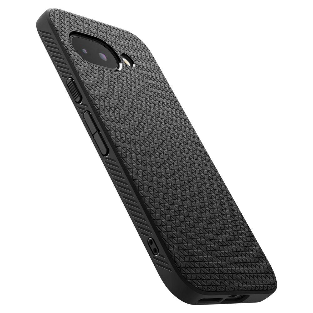 Case for Google Pixel 9a, Spigen, Liquid Air, Matte Black ACS09039