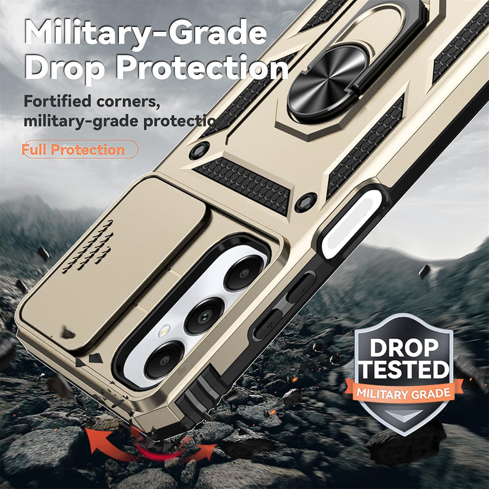 Case for Honor 400 Pro, Techsuit, CamShield, Gold