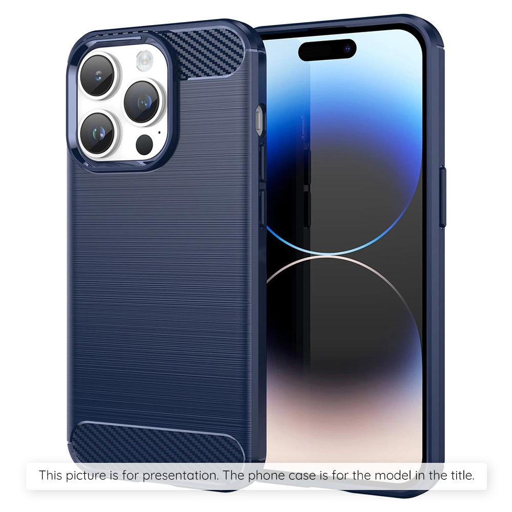 Case for Honor 400 Pro, Techsuit, Carbon, Blue