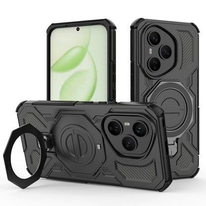 Case for Honor 400 Pro, Techsuit, Carbon Shield Pro, Black