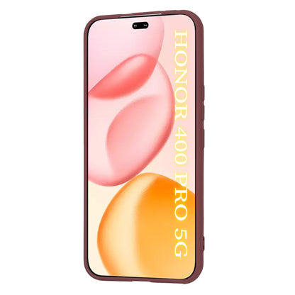 Case for Honor 400 Pro, Techsuit, SoftFlex, Burgundy