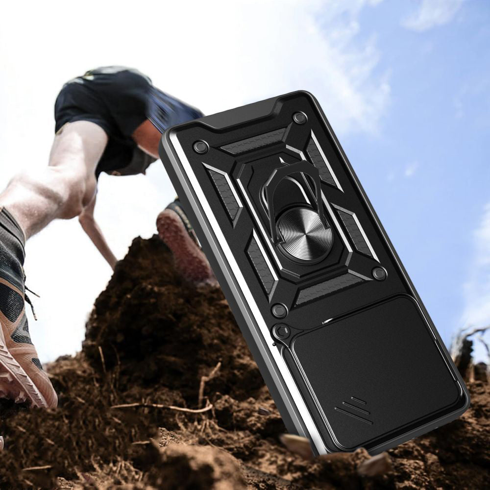 Case for Honor 400 Smart 4G / X7d 4G / 400 Smart 5G, Techsuit, CamShield, Green