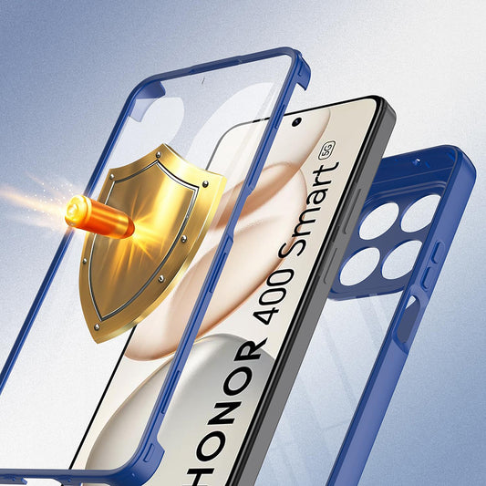 Case for Honor 400 Smart 4G / X7d 4G / 400 Smart 5G, Techsuit, ColorVerse 360, Blue