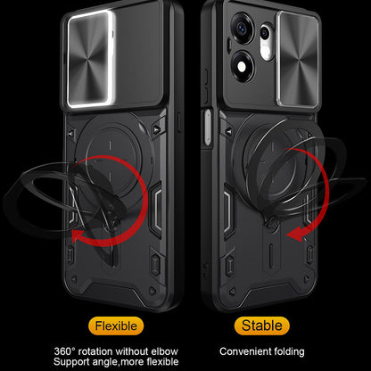 Case for Honor 600 Smart, Techsuit, CamGuard Pro, Red
