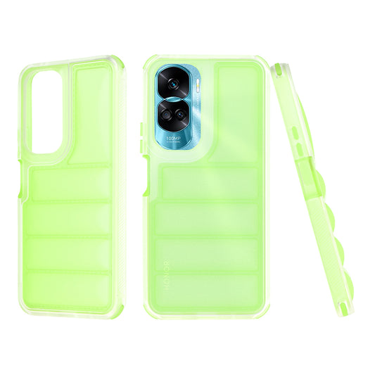 Case for Honor 90 Lite, Techsuit, Wave Shield, Green
