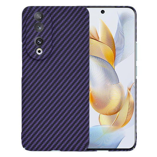 Case for Honor 90, Techsuit, Carbonite FiberShell, Purple