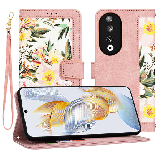 Case for Honor 90, Techsuit, FlipCraft, Pink