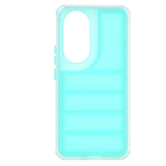 Case for Honor 90, Techsuit, Wave Shield, Turquoise