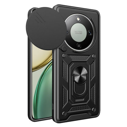 Case for Honor Magic8 Lite, Techsuit, CamShield, Black