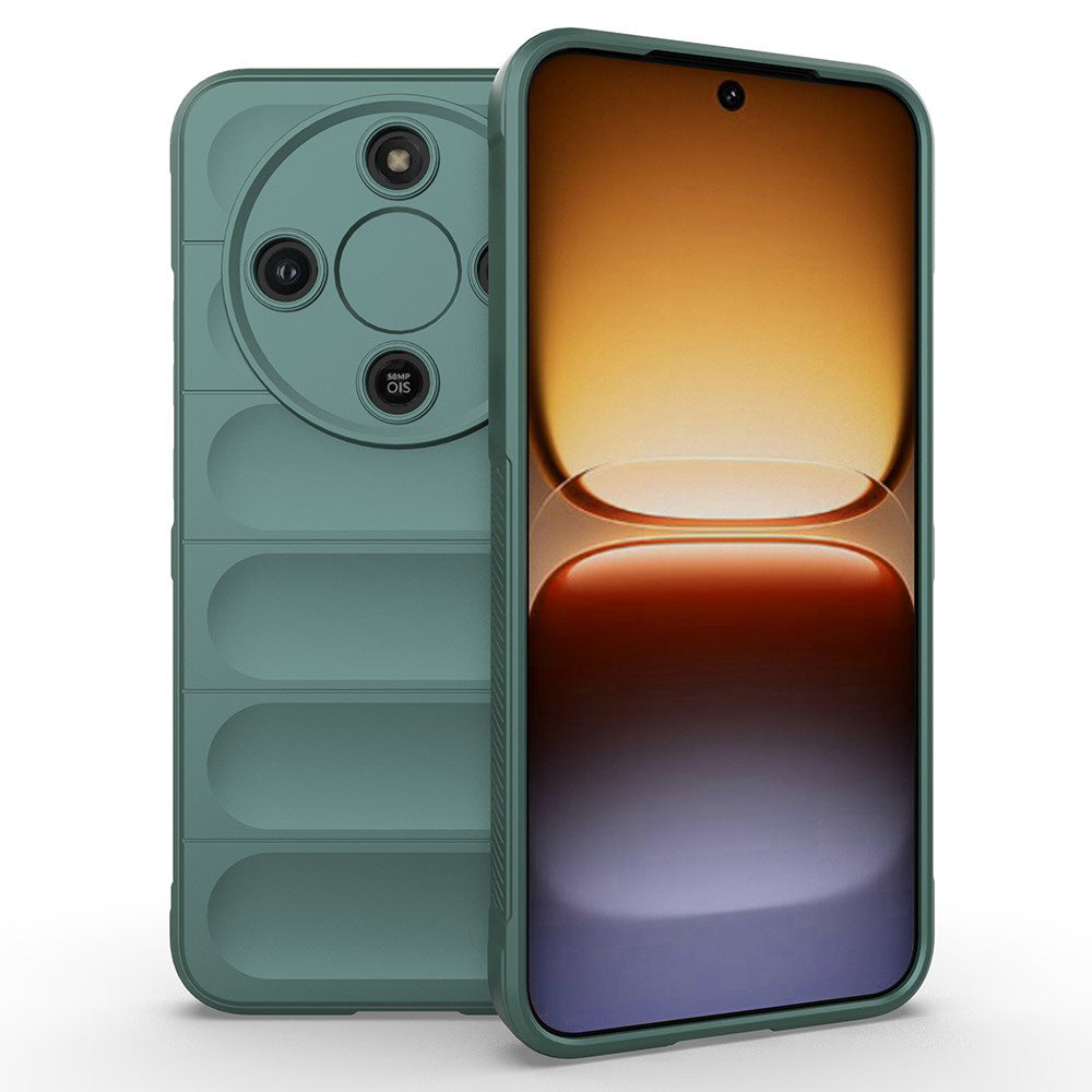 Case for Honor Magic8 Lite, Techsuit, Magic Shield, Green