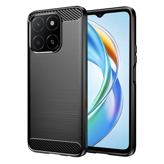 Case for Honor X5b, Techsuit, Carbon, Black