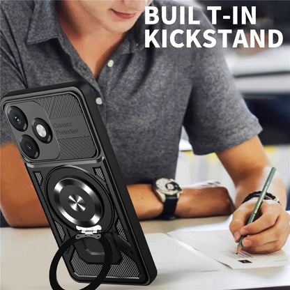 Case for Honor X5c Plus, Techsuit, RuggedCam, Purple