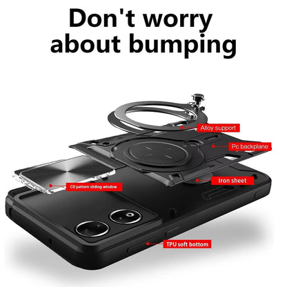 Case for Honor X7b 5G / 90 Smart / X7b 4G, Techsuit, CamGuard Pro, Black