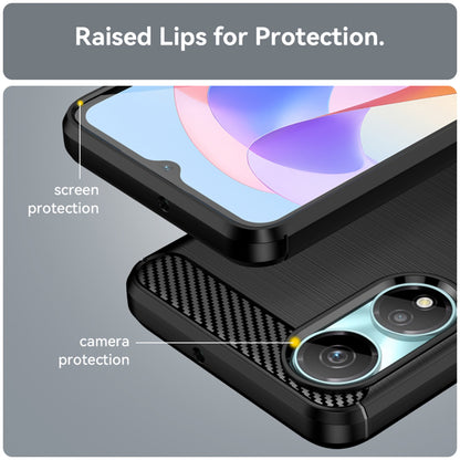 Case for Honor X7b 5G / 90 Smart / X7b 4G, Techsuit, Carbon, Black