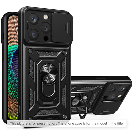 Case for Honor 400 Smart 4G / X7d 4G, Techsuit, CamShield, Black