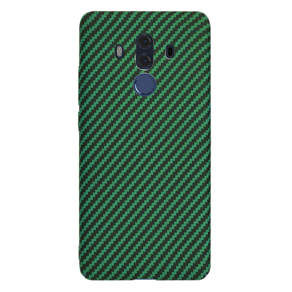 Case for Huawei Mate 10 Pro, Techsuit, Carbonite FiberShell, Green