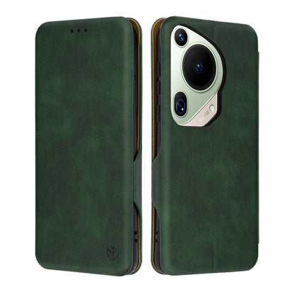 Case for Huawei Pura 70 Ultra, Techsuit, Safe Wallet Plus, Green