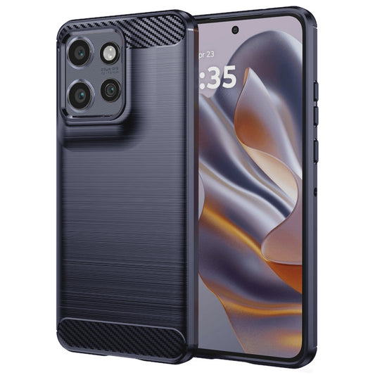 Case for Motorola Edge 60 Neo / Edge 50 Neo, Techsuit, Carbon, Blue