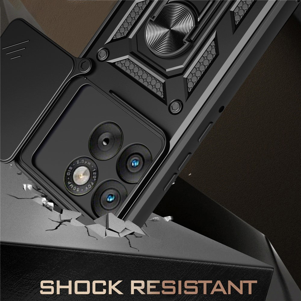 Case for Motorola Edge 70, Techsuit, CamShield, Rose Gold