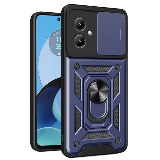 Case for Motorola Moto G14, Techsuit, CamShield, Blue