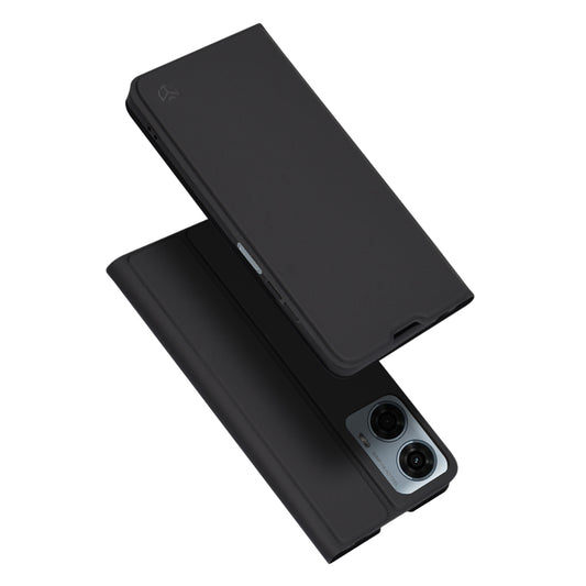 Case for Motorola Moto G24 Power, Techsuit, Magskin Book, Black