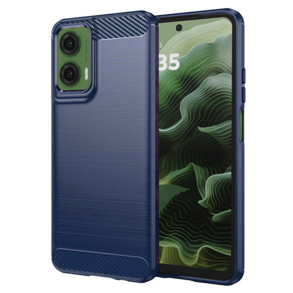 Case for Motorola Moto G35, Techsuit, Carbon, Blue