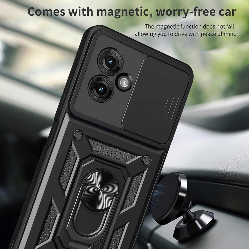 Case for Motorola Moto G55, Techsuit, CamShield, Pink