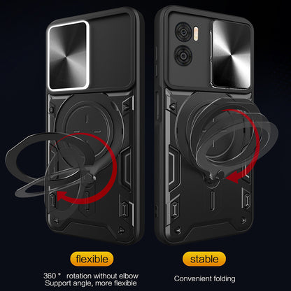 Case for Motorola Moto G72, Techsuit, CamGuard Pro, Black