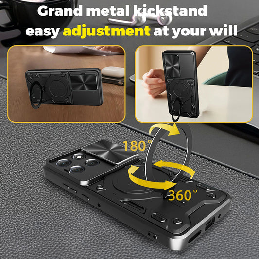 Case for Motorola Moto G86, Techsuit, CamGuard Pro, Blue