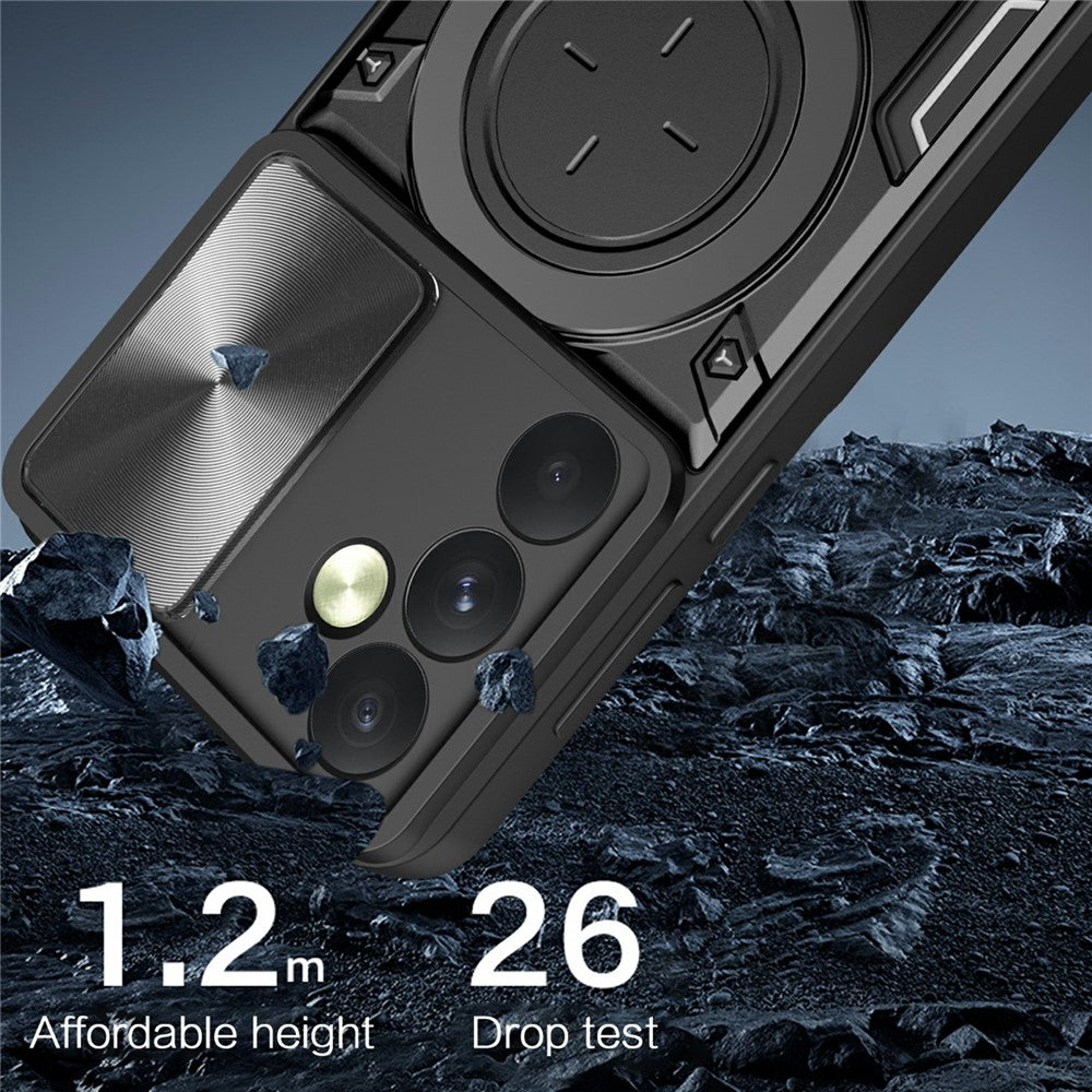 Case for Nothing Phone (3a) Lite, Techsuit, CamGuard Pro, Black