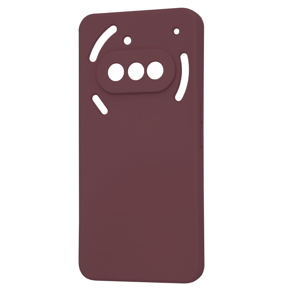 Case for Nothing Phone (3a), Techsuit, SoftFlex, Burgundy
