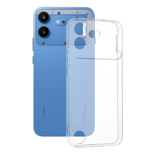 Case for Nothing Phone (4b), Techsuit, Clear, Transparent
