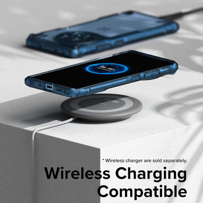 Case for OnePlus 12R, Ringke, Fusion X, Blue