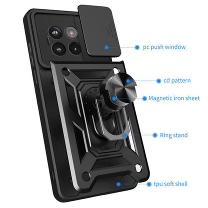Case for OnePlus 13R, Techsuit, CamShield, Blue