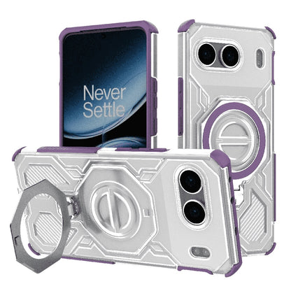Case for OnePlus Nord 4, Techsuit, Carbon Shield Pro, Purple