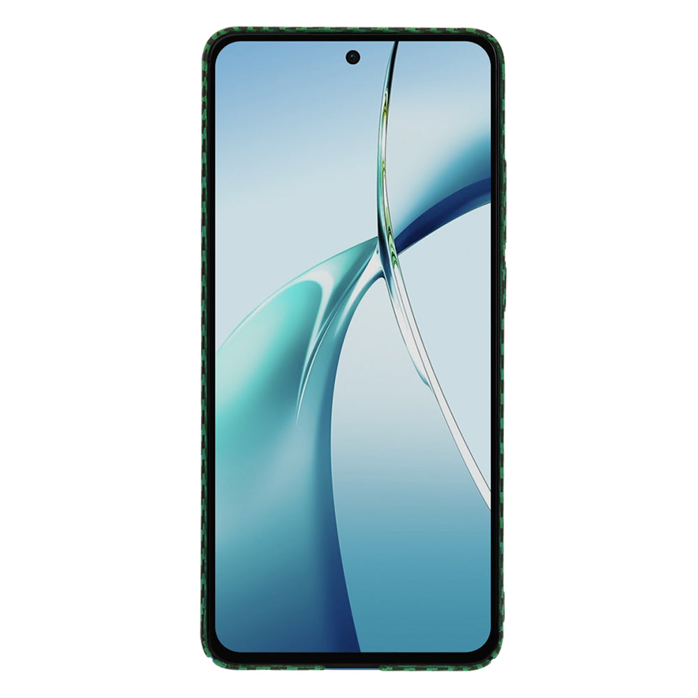 Case for OnePlus Nord CE4 Lite, Techsuit, Carbonite FiberShell, Green