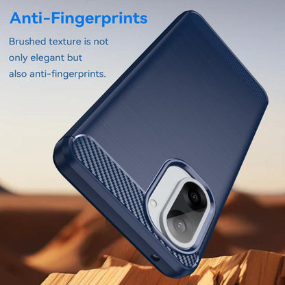 Case for OnePlus Nord CE5, Techsuit, Carbon, Blue
