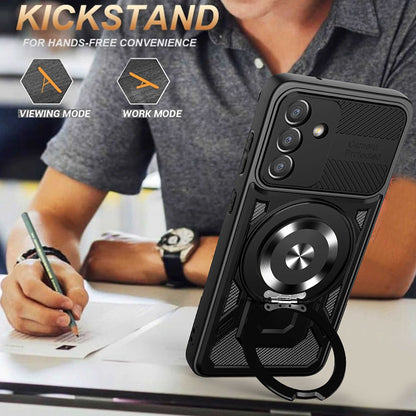 Case for Oppo A5 4G / A5 5G, Techsuit, RuggedCam, Black