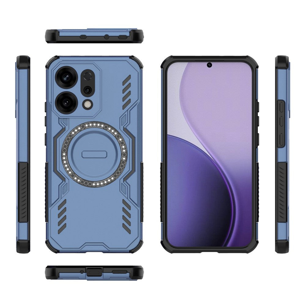 MagSafe Case for Oppo A6 Pro 5G / A6 Pro 4G, Techsuit, ArmorMag, Blue